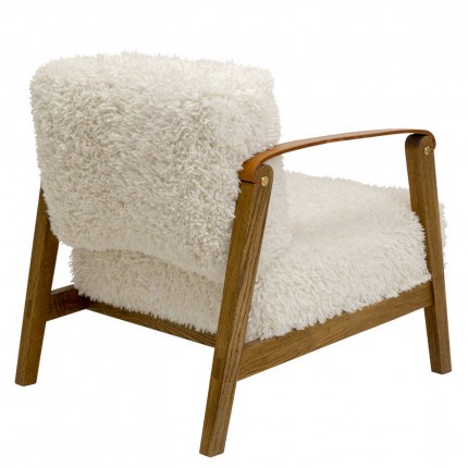 Armchair Simon cream Kare Design