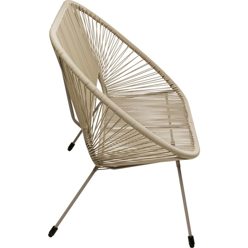 Banquette de jardin beige - Acapulco Mono - Kare Design