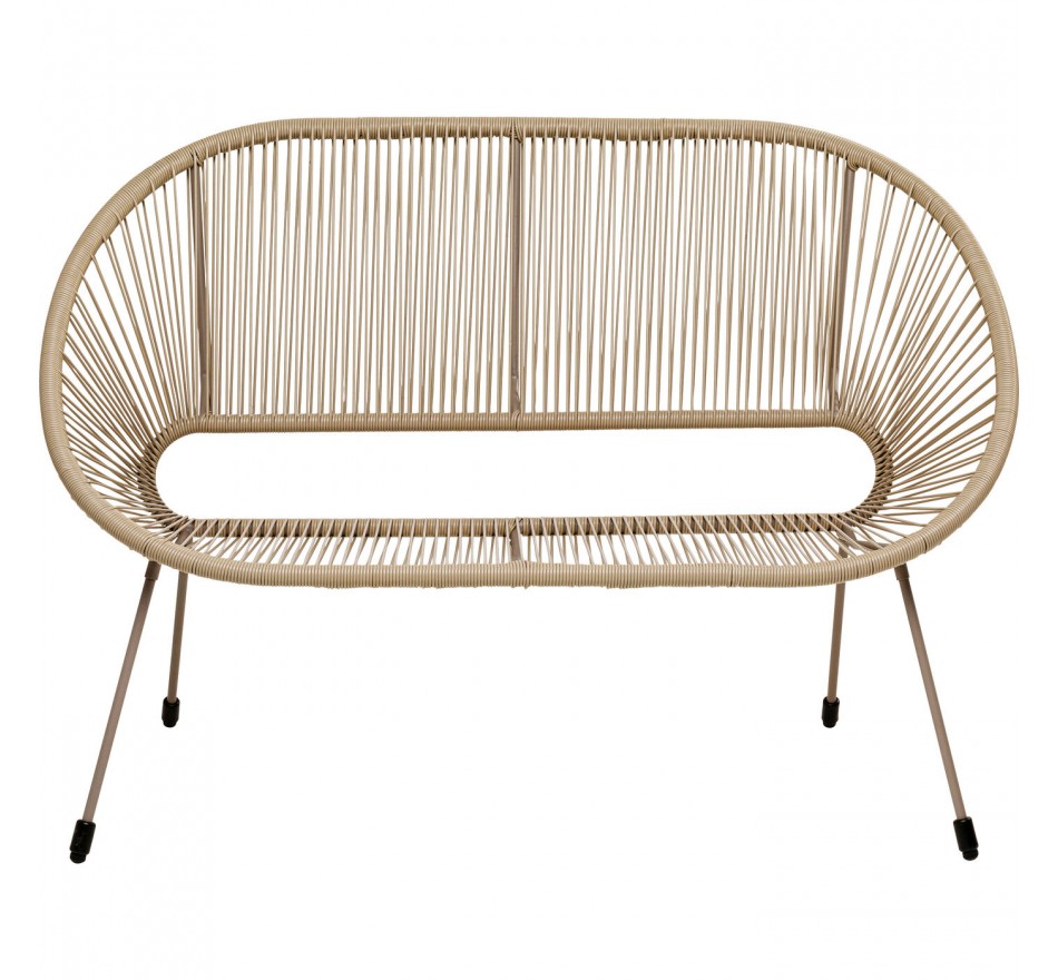 Banquette Acapulco Mono beige Kare Design Banquette Acapulco Mono beige Kare Design