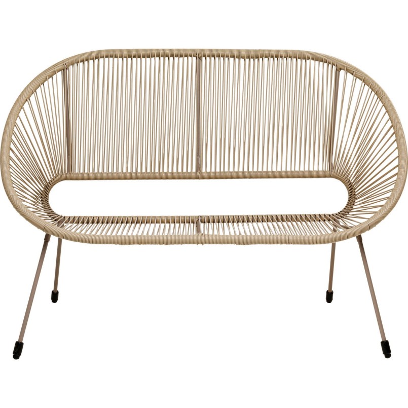 Banquette de jardin beige - Acapulco Mono - Kare Design