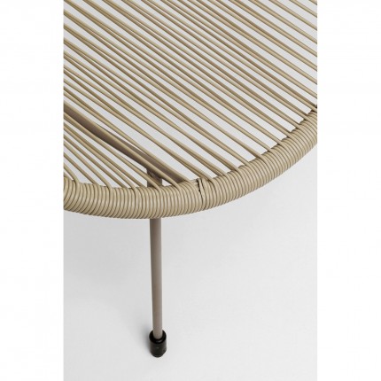 Banquette Acapulco Mono beige Kare Design