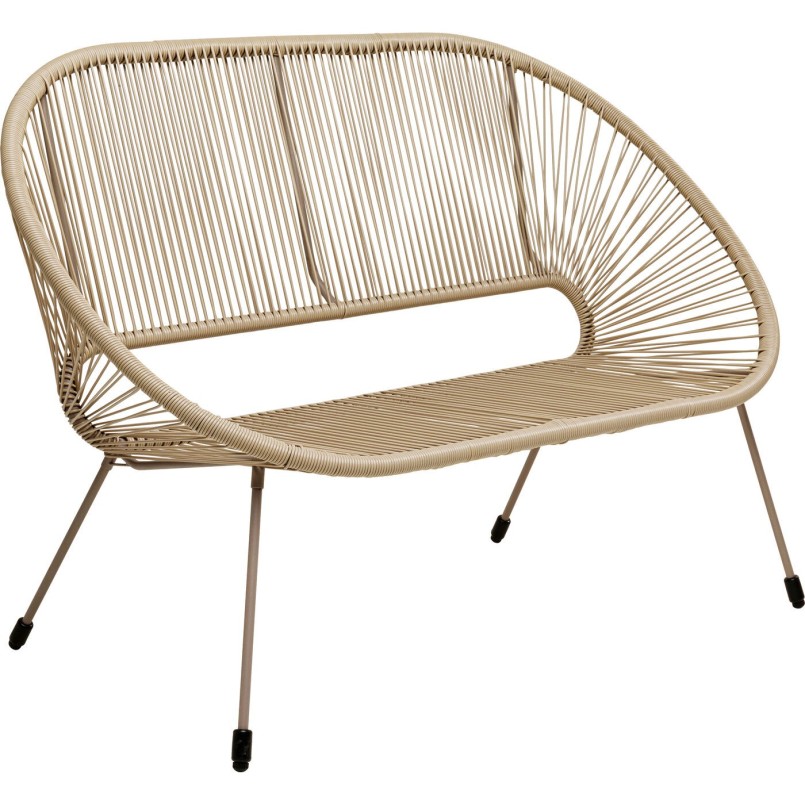 Banquette de jardin beige - Acapulco Mono - Kare Design