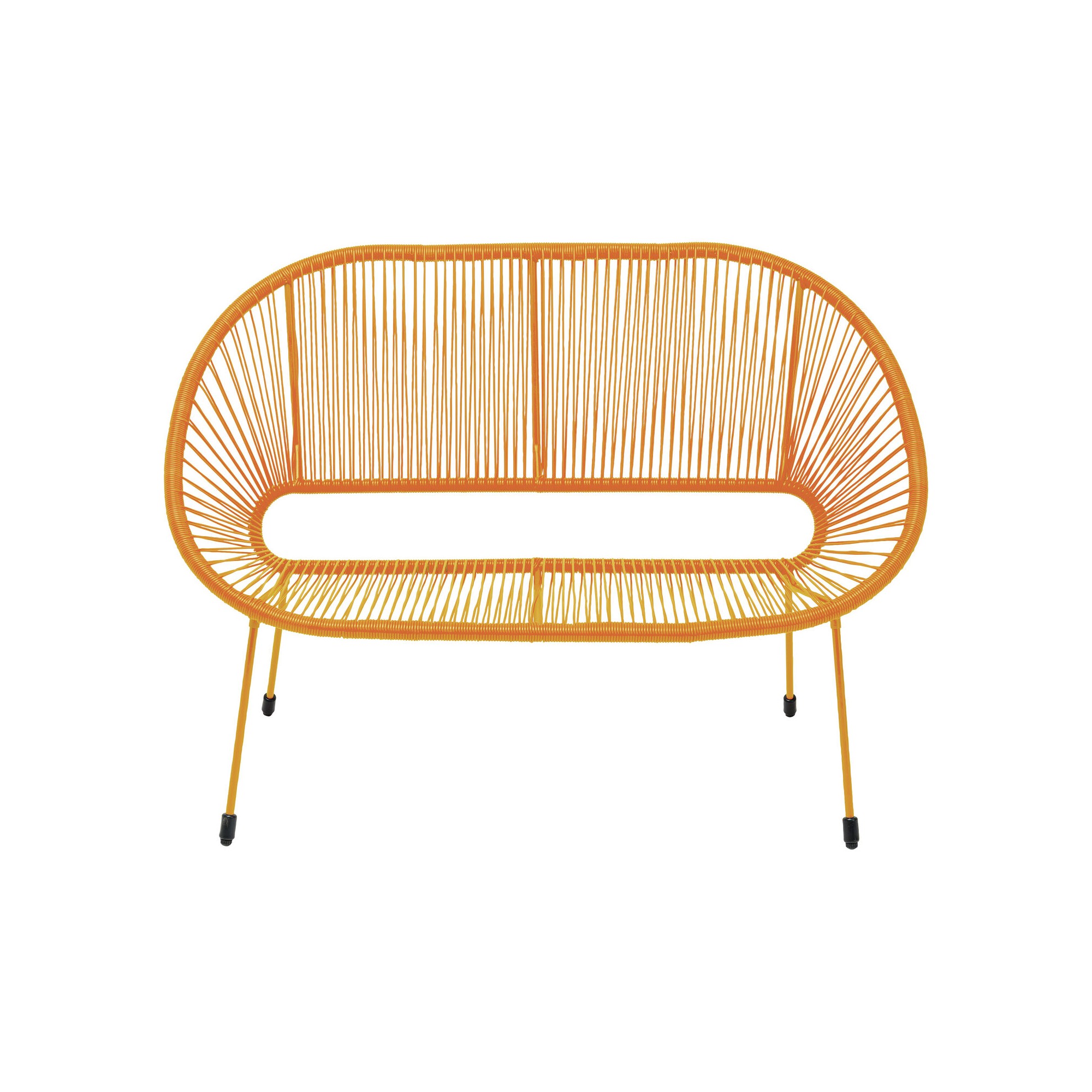 Banquette Acapulco Mono orange Kare Design