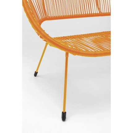 Banquette Acapulco Mono orange Kare Design