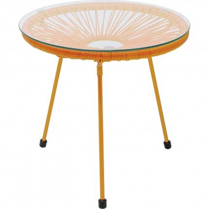 Table d'appoint Acapulco Mono orange Kare Design