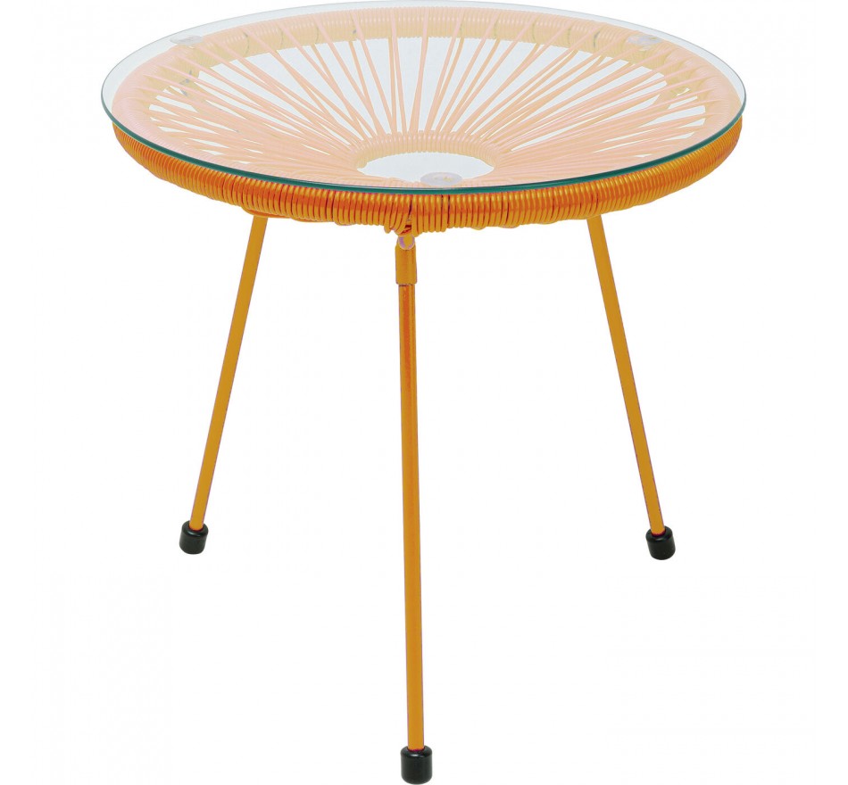 Table d'appoint Acapulco Mono orange Kare Design Table d'appoint Acapulco Mono orange Kare Design