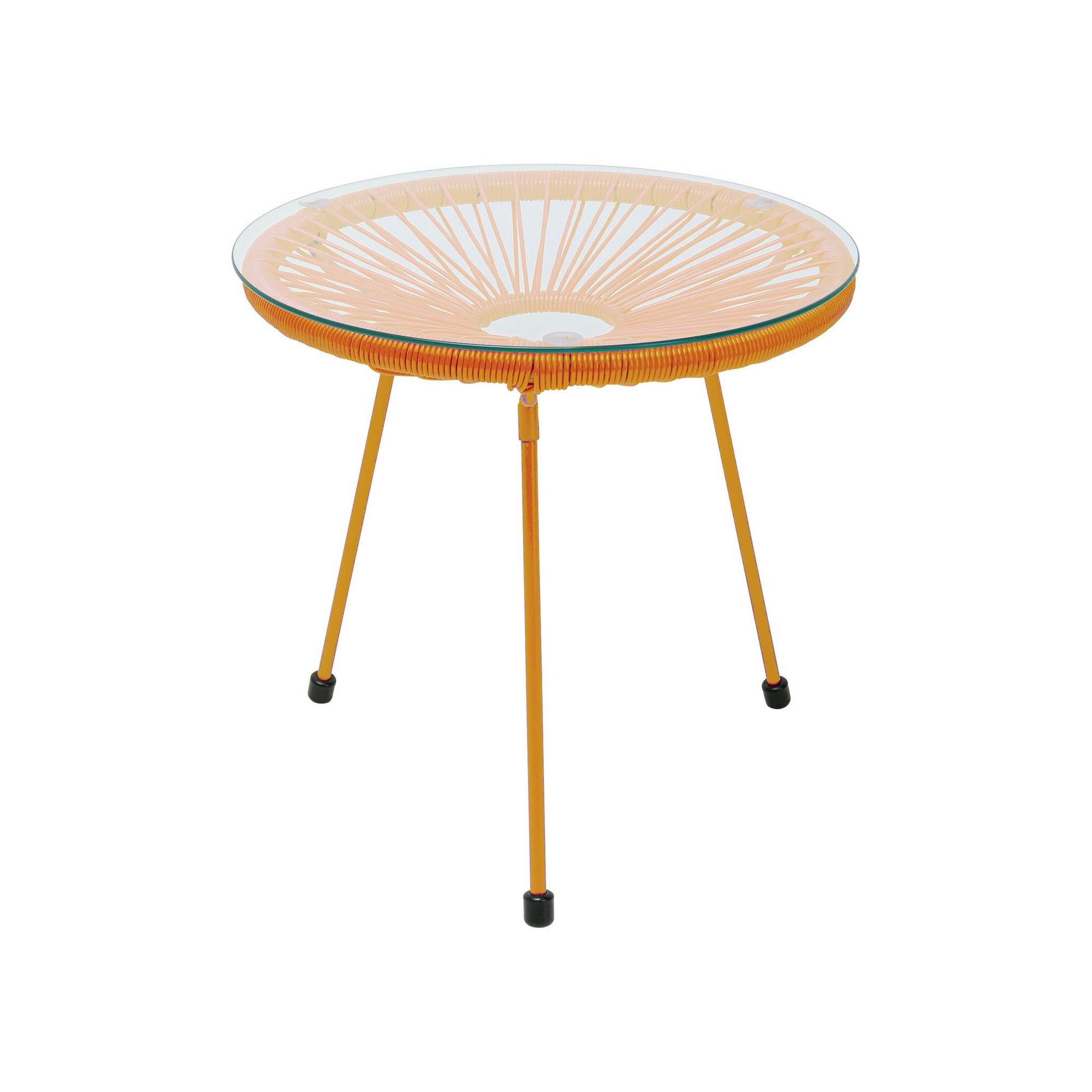 Outdoor Side Table Acapulco Mono orange Kare Design