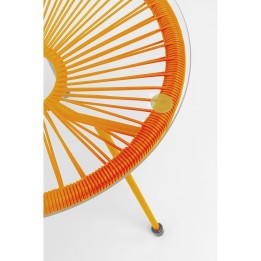Outdoor Side Table Acapulco Mono orange Kare Design