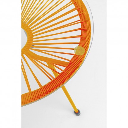 Outdoor Side Table Acapulco Mono orange Kare Design