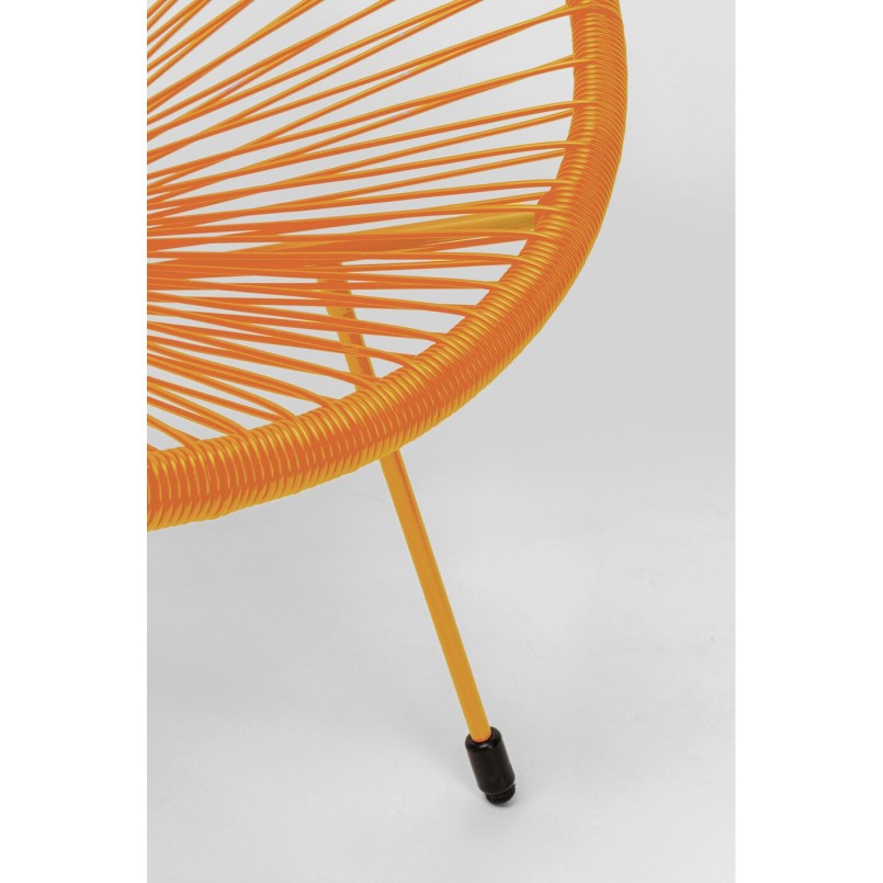 Fauteuil de jardin orange - Acapulco Mono - Kare Design