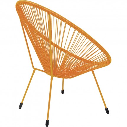 Fauteuil de jardin Acapulco Mono orange Kare Design