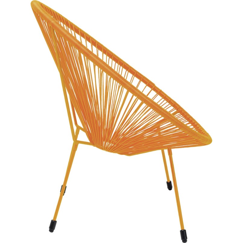 Fauteuil de jardin orange - Acapulco Mono - Kare Design