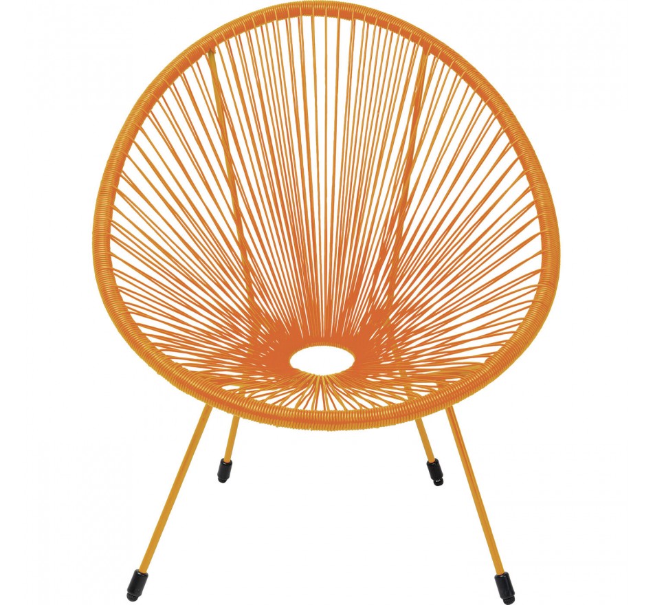 Fauteuil de jardin Acapulco Mono orange Kare Design Fauteuil de jardin Acapulco Mono orange Kare Design