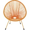 Outdoor Armchair Acapulco Mono orange Kare Design