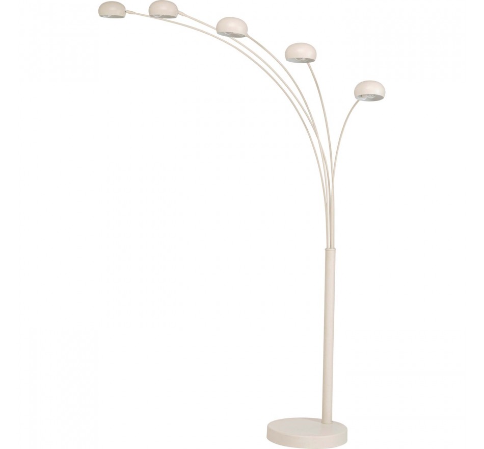 Lampadaire Lounge Five Fingers 201cm beige Kare Design Lampadaire Lounge Five Fingers 201cm beige Kare Design
