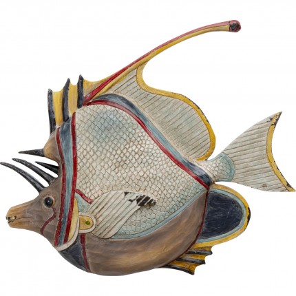 Déco murale poisson exotique 29cm Kare Design