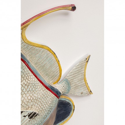 Déco murale poisson exotique 29cm Kare Design