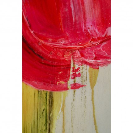 Tableau Frame Abstract High Gloss 160x120cm rose Kare Design