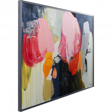 Tableau Frame Abstract High Gloss 160x120cm rose Kare Design