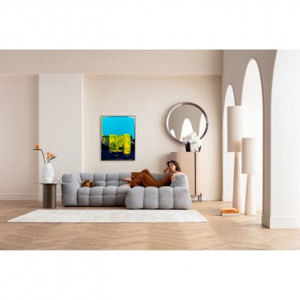Tableau Frame Abstract High Gloss 120x160cm bleu Kare Design