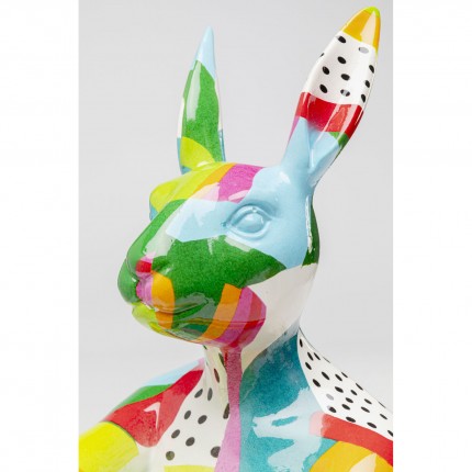 Deco Gangster rabbit dots 39cm Kare Design