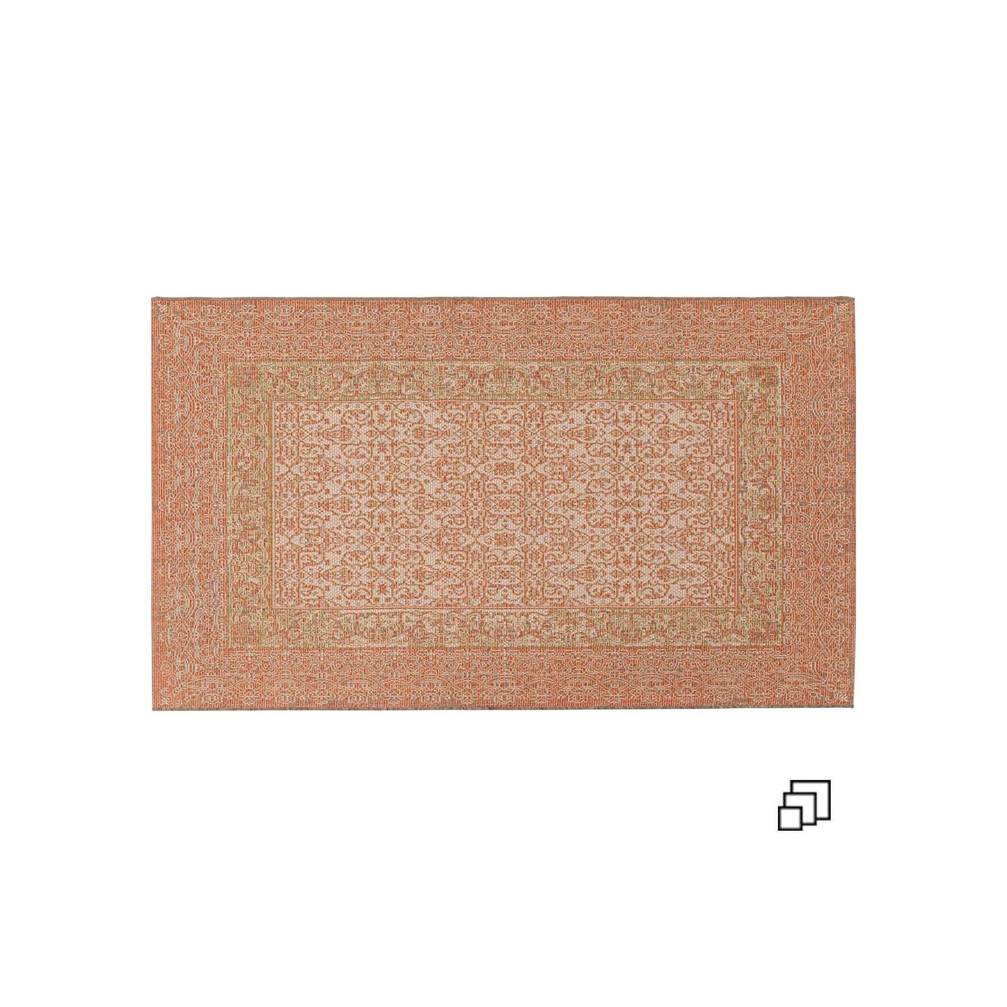 Tapis Adorno orange Kare Design
