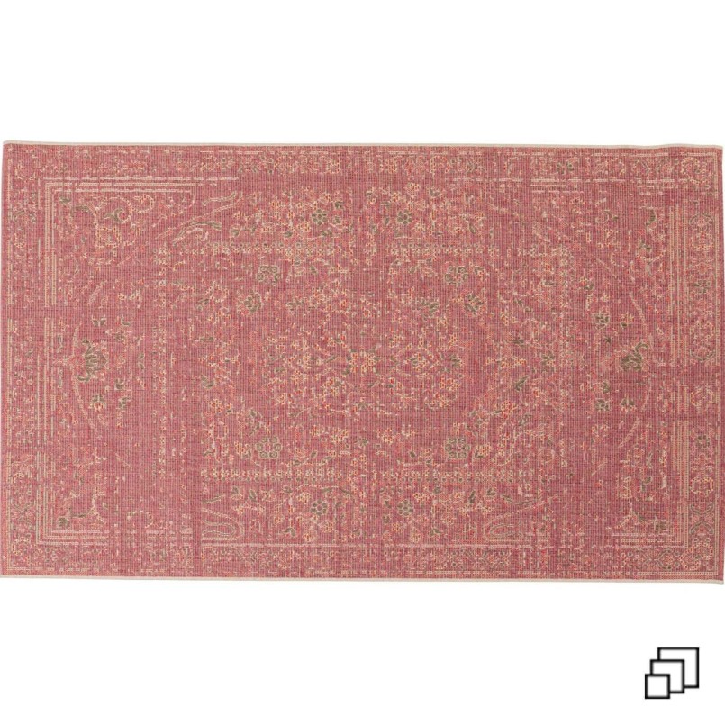 Carpet Adorno red Kare Design