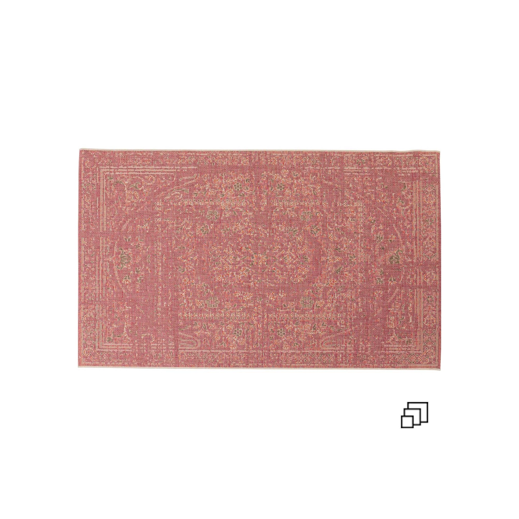 Tapis Adorno rouge Kare Design