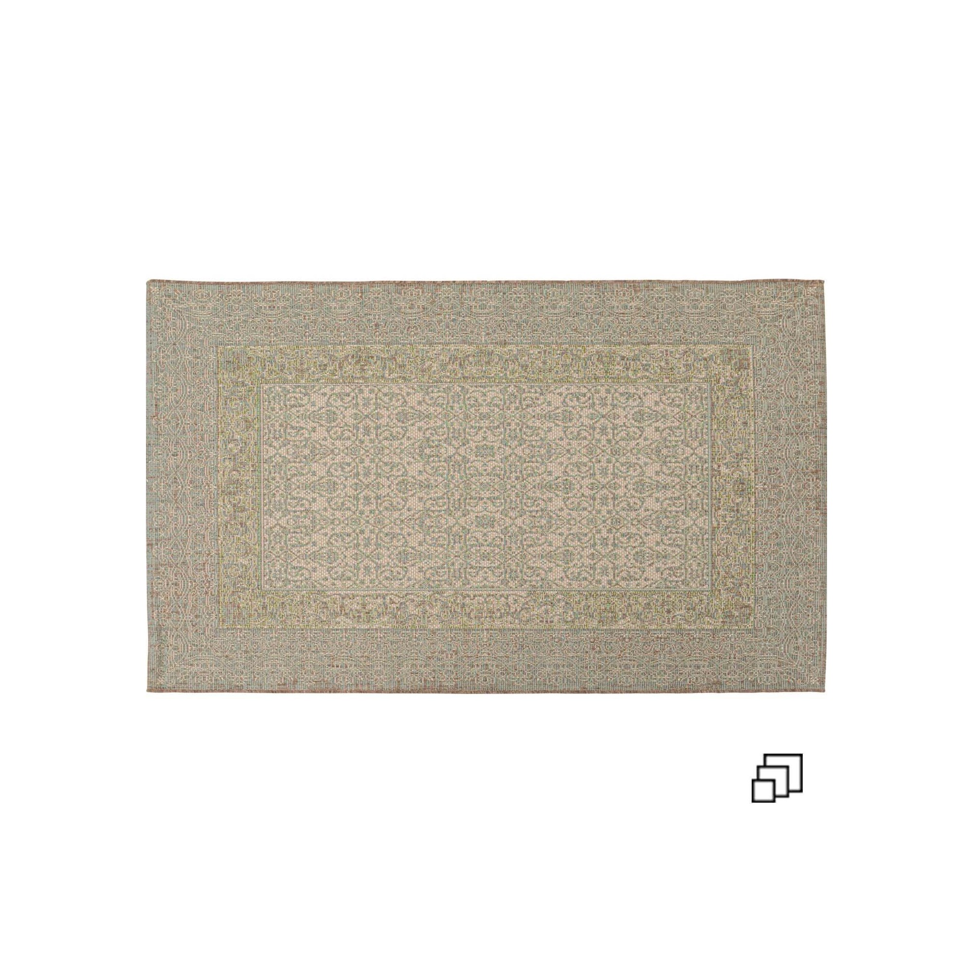 Tapis Adorno vert Kare Design