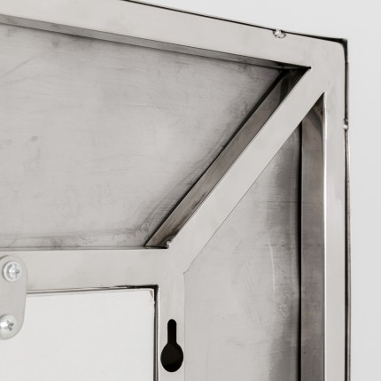 Wall Mirror Caldera 180x90cm chrome Kare Design