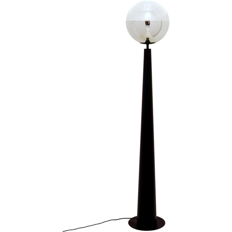 Lampadaire Disco Ball noir 163cm