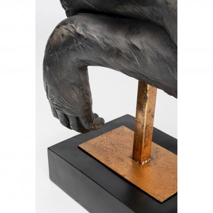 Déco singe 74cm noir Kare Design