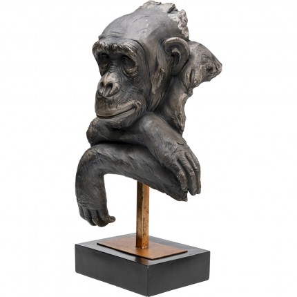 Deco monkey 74cm black Kare Design