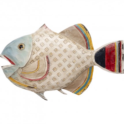 Déco murale poisson exotique 30cm Kare Design
