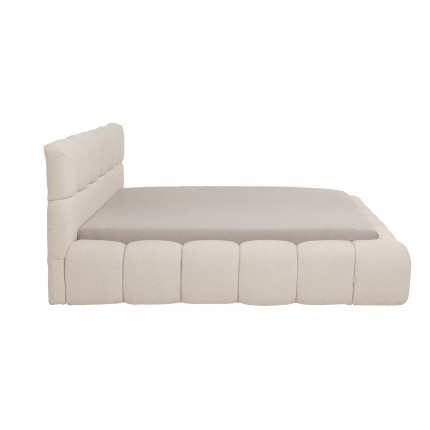 Bed Salamanca ecru 180x200cm Kare Design