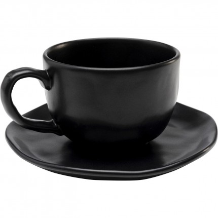Coffee Cup Organic black (4/set) Kare Design