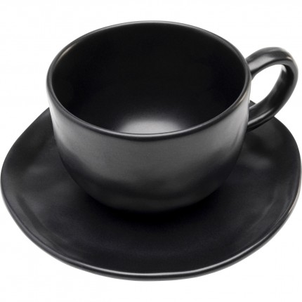 Coffee Cup Organic black (4/set) Kare Design