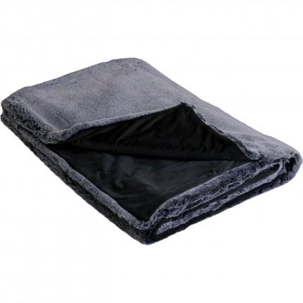 Plaid Mika 200x150cm gris Kare Design