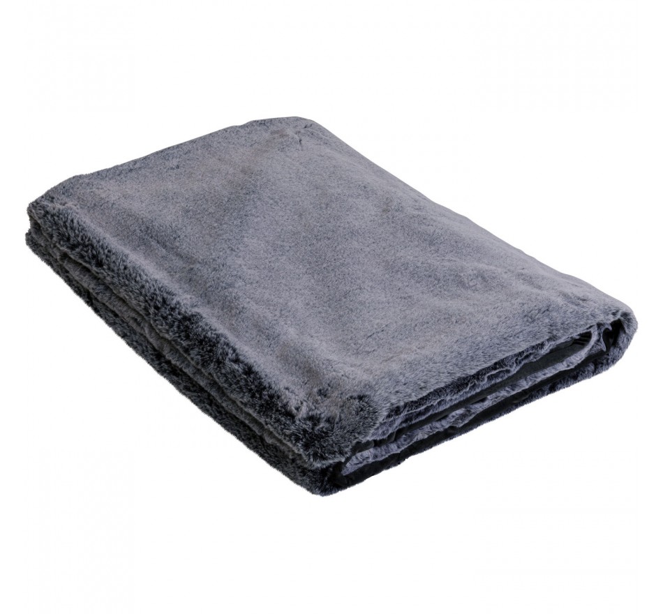 Plaid Mika 200x150cm gris Kare Design Plaid Mika 200x150cm gris Kare Design