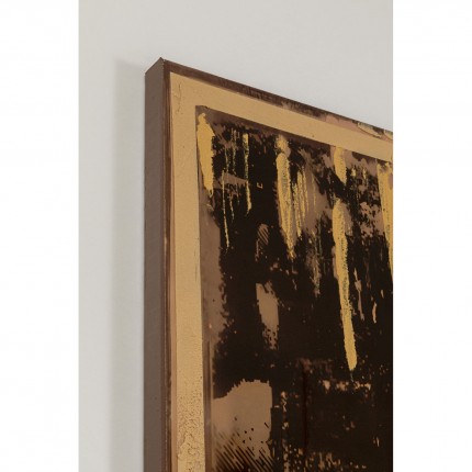 Canvas Picture Artistas 120x180cm gold Kare Design
