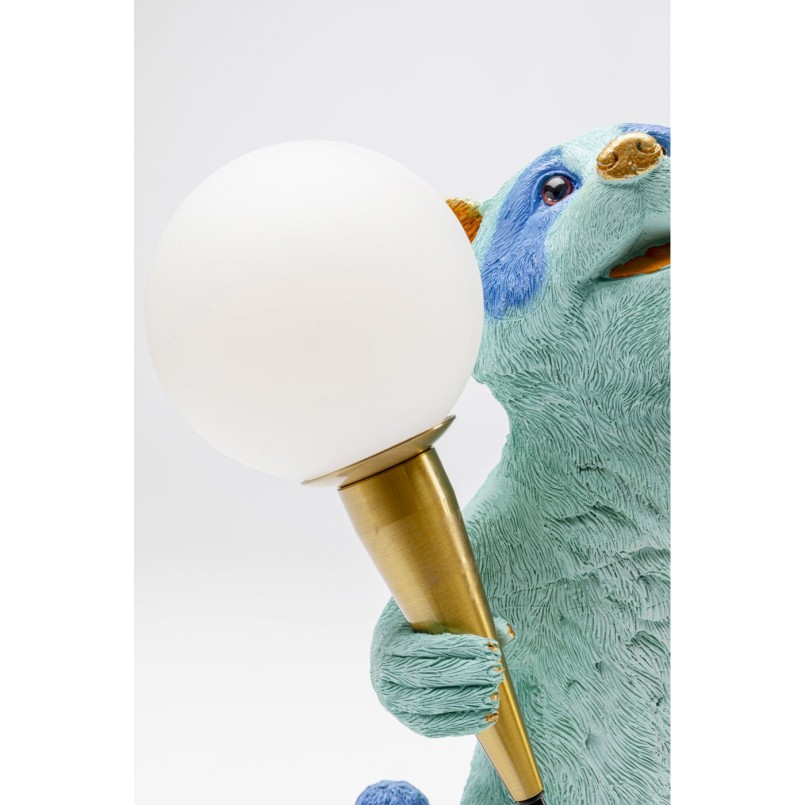 Lampe raton laveur bleu - Kare Design