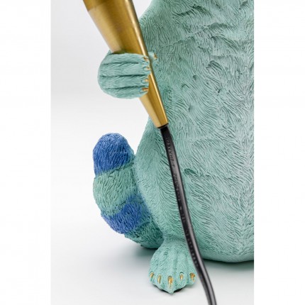 Table Lamp blue racoon Kare Design