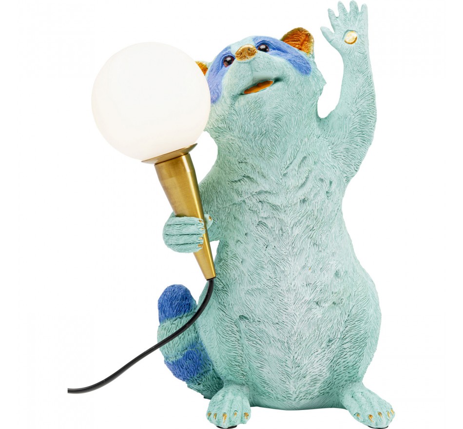 Table Lamp blue racoon Kare Design Table Lamp blue racoon Kare Design