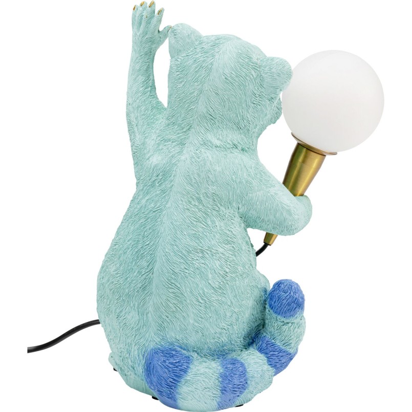 Lampe raton laveur bleu - Kare Design