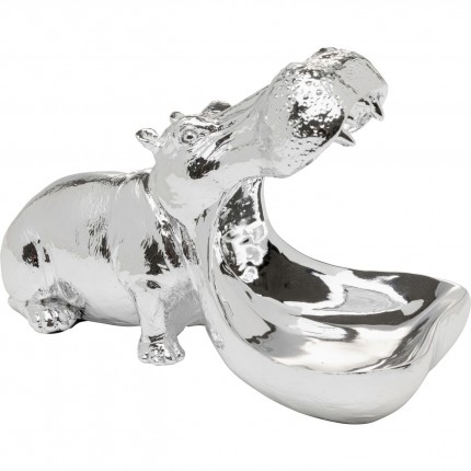 Coupe hippopotame argenté Kare Design