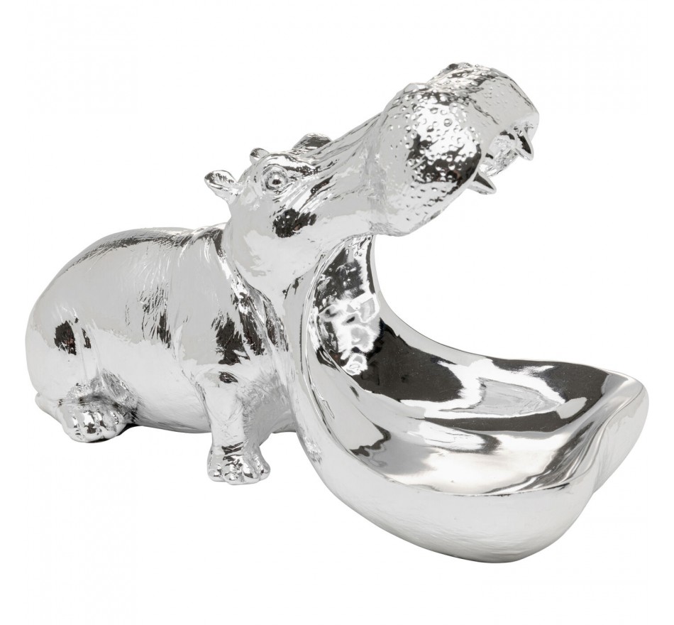 Coupe hippopotame argenté Kare Design Coupe hippopotame argenté Kare Design