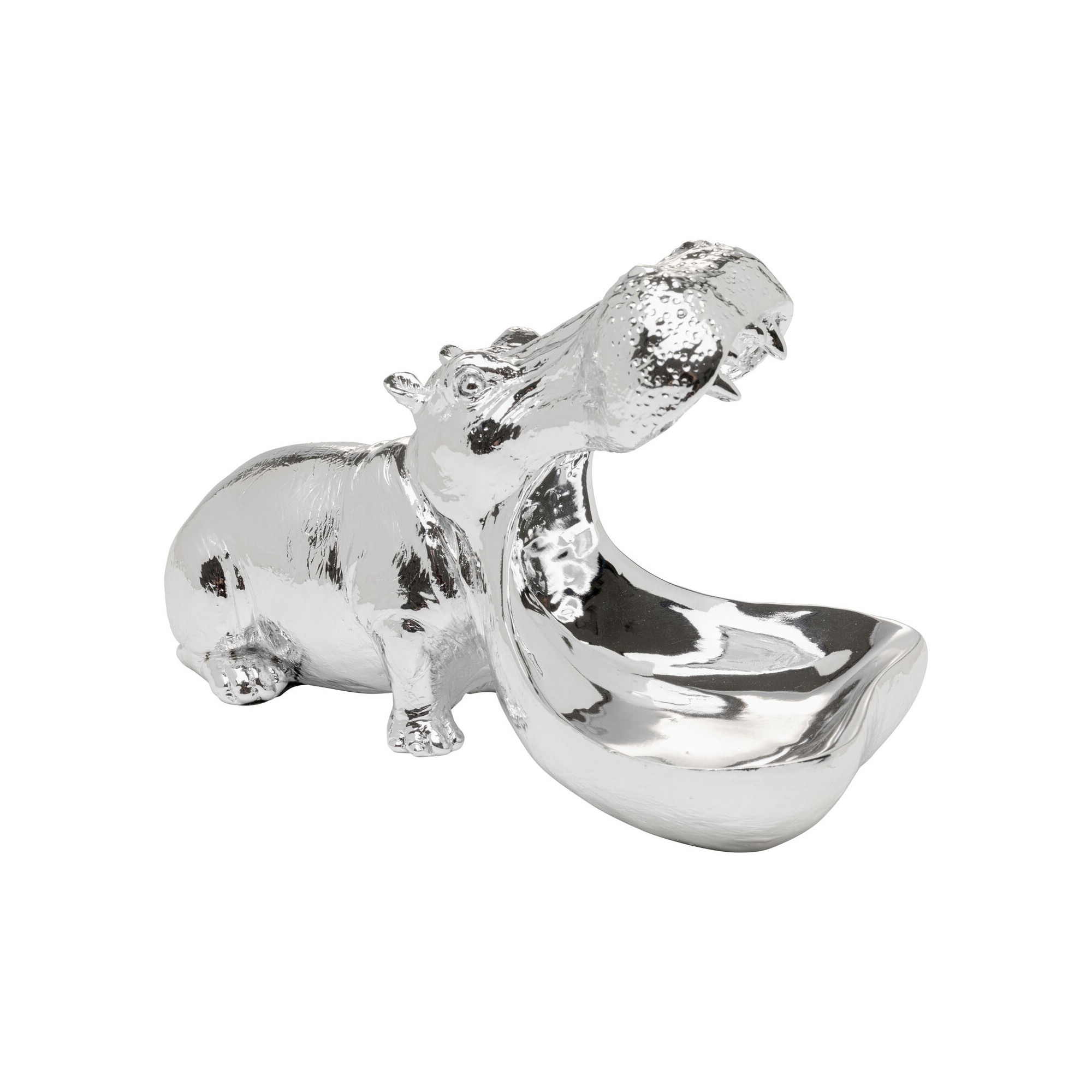 Coupe hippopotame argenté Kare Design