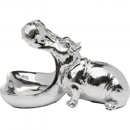 Coupe hippopotame argenté Kare Design