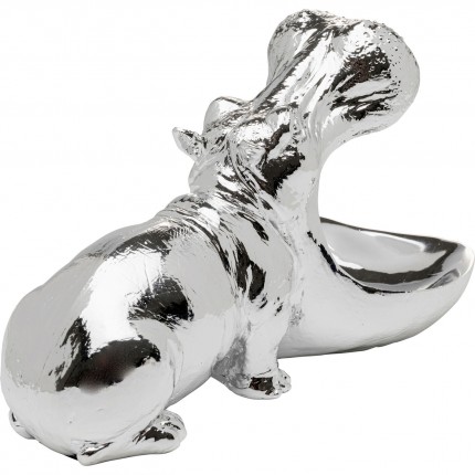 Coupe hippopotame argenté Kare Design
