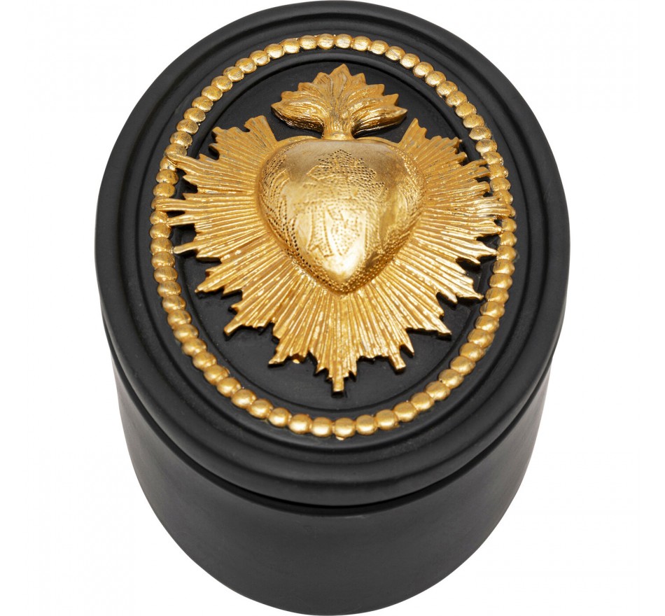 Boîte coeur enflammé Kare Design Boîte coeur enflammé Kare Design